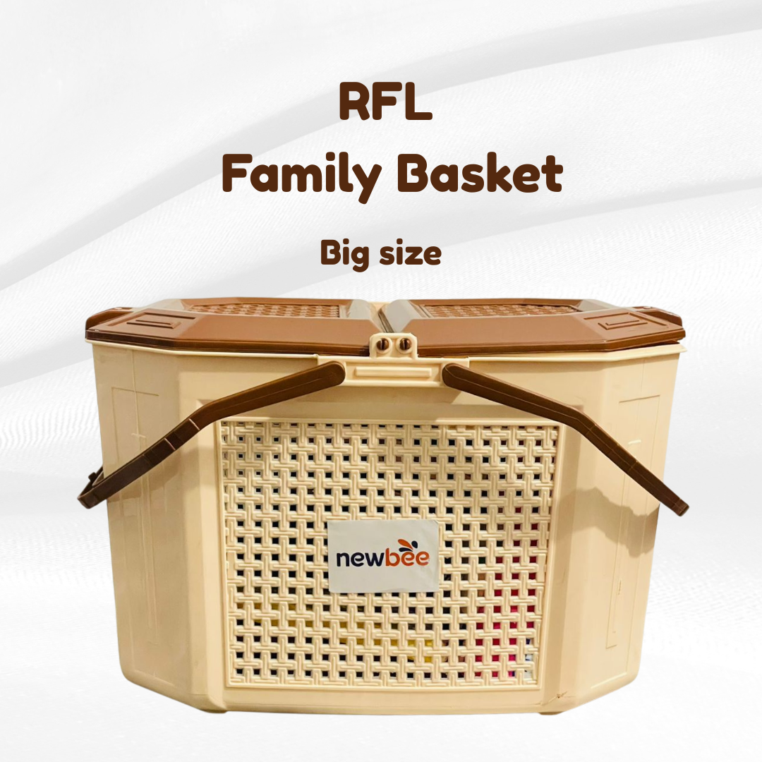 RFL Family Basket Cream & Brown